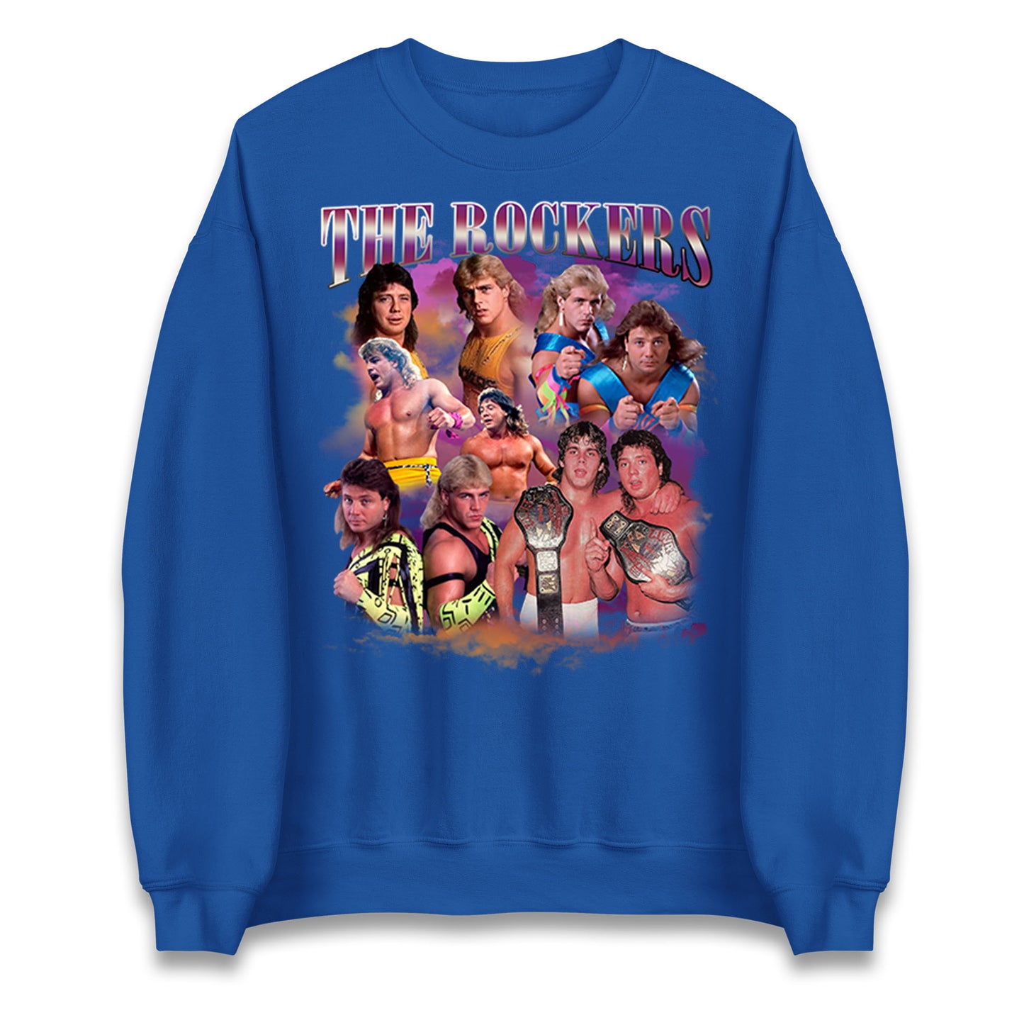 Retro The Rockers Bootleg Wrestling Unisex Sweatshirt