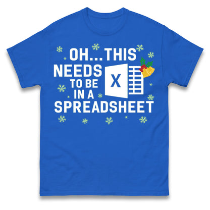 Excel Christmas T Shirt