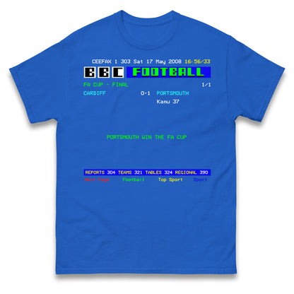 Portsmouth FA Cup Winners 2008 T Shirt