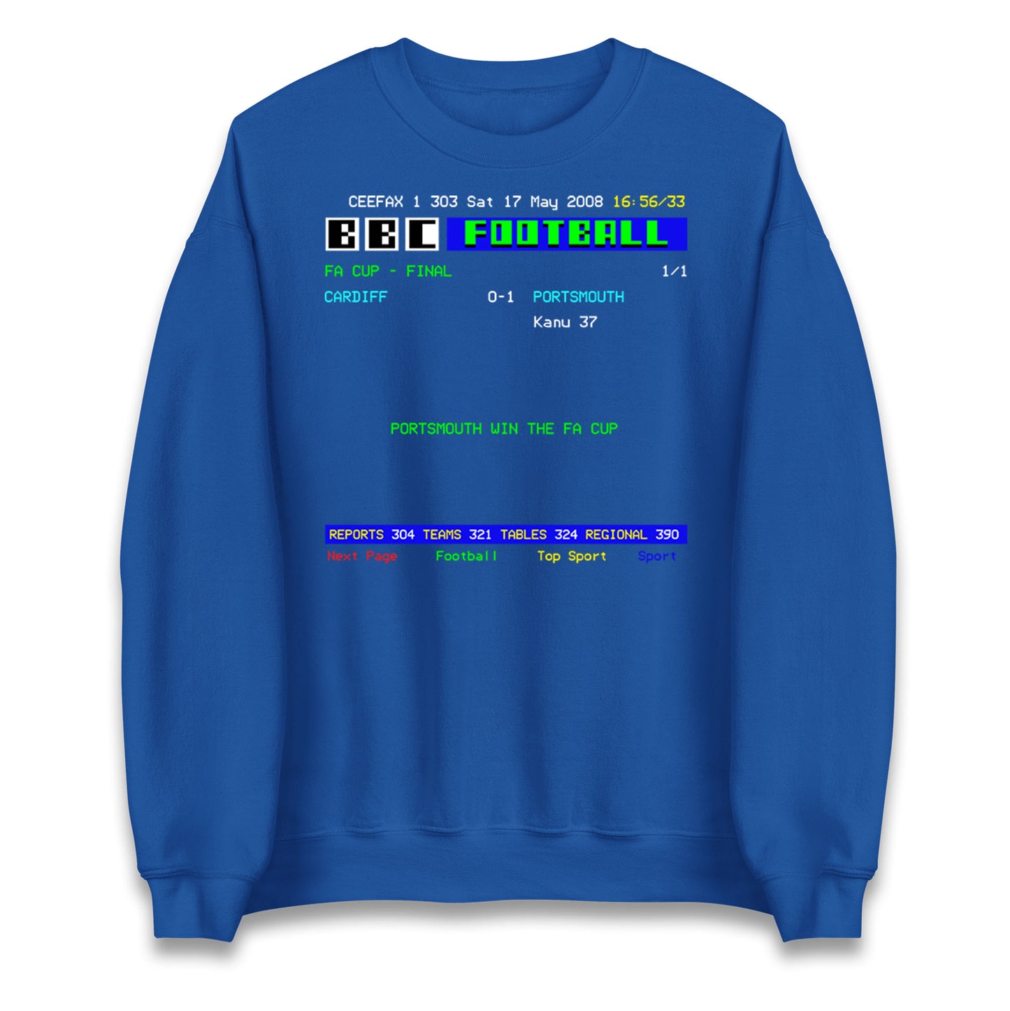 Portsmouth FA Cup Winners 2008 Jumper 