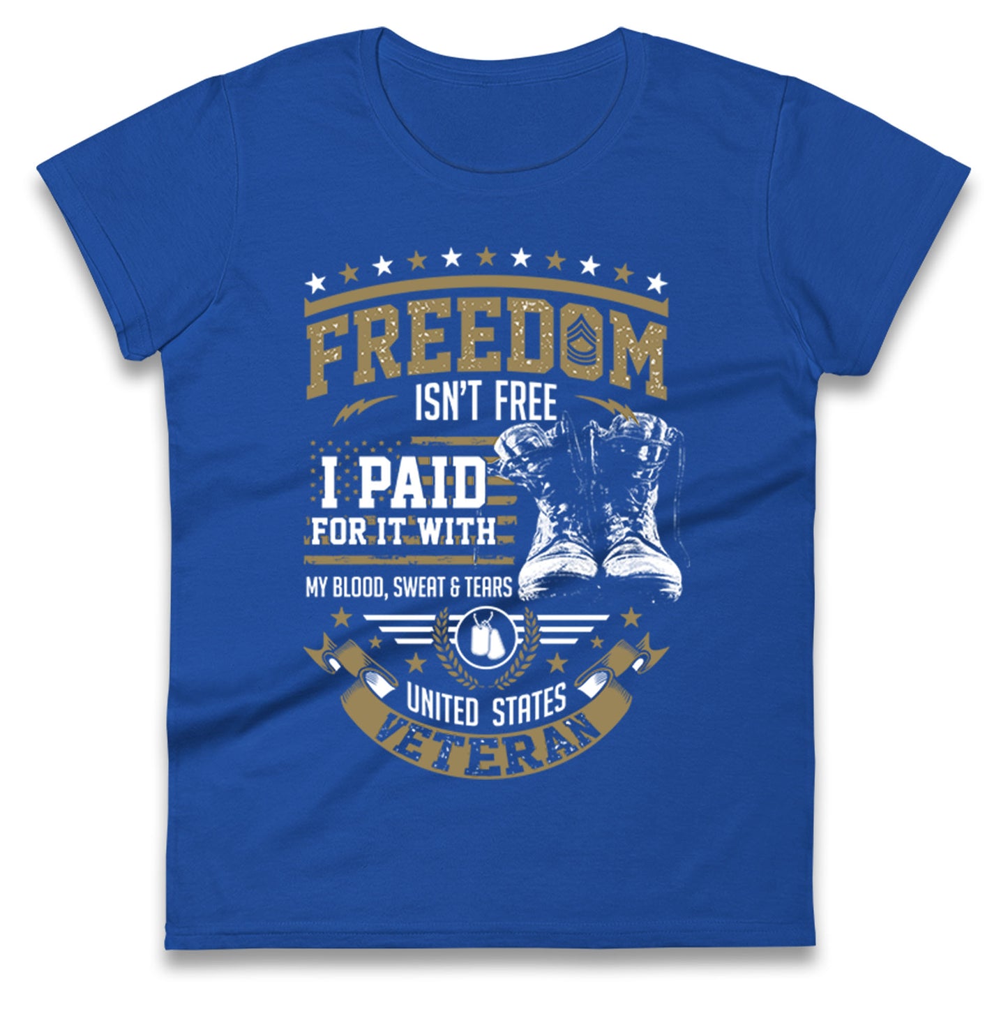 Usa Army Ladies T Shirt 