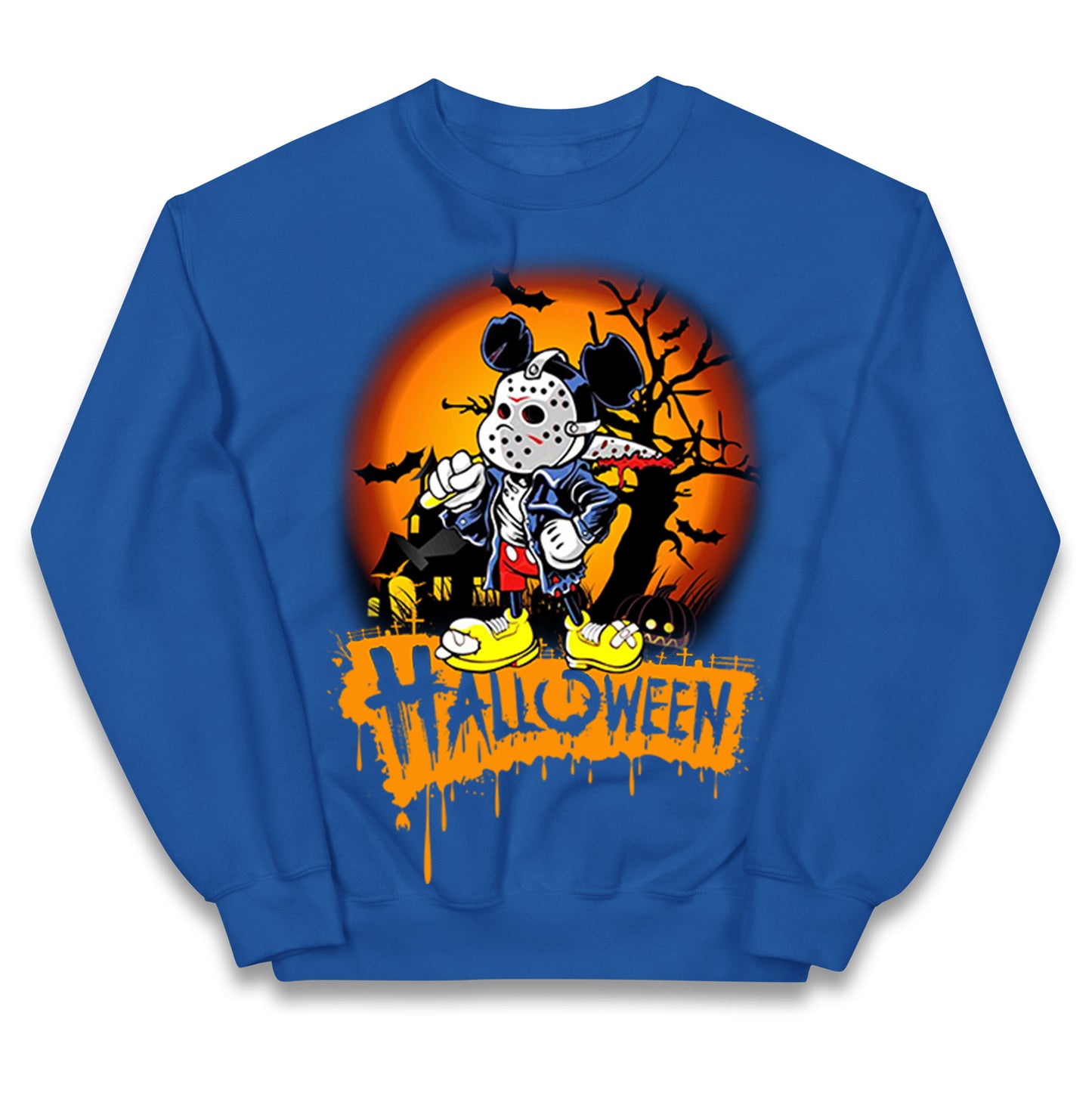 Mickey Mouse Haunted Halloween Jumper
