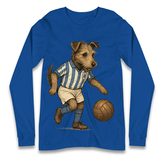 Retro Huddersfield Town Christmas Long Sleeve Shirt