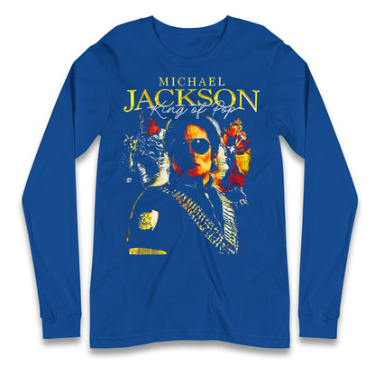 King Of Pop Longsleeve T Shirt