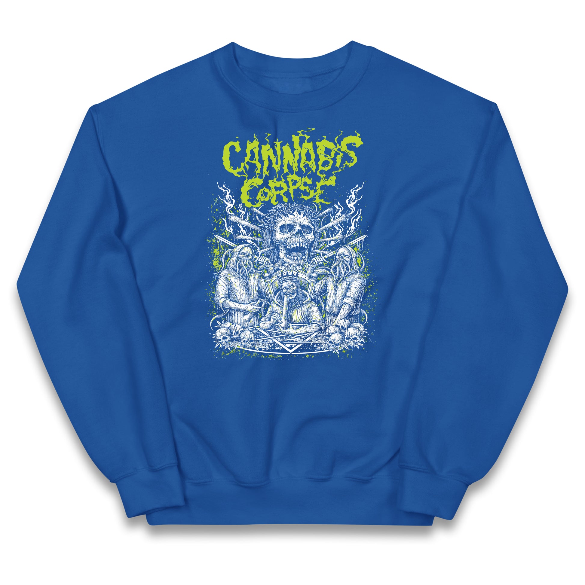 Cannabis Corpse Band Kids Jumper