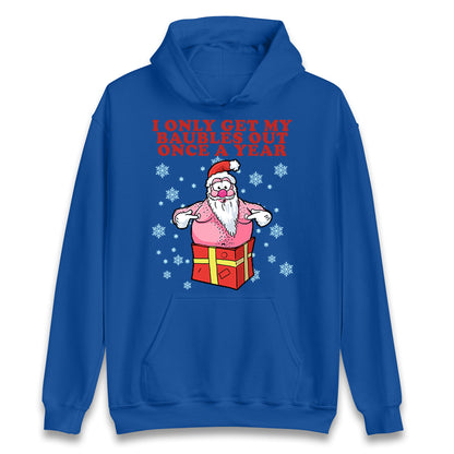 Fat Santa Christmas Funny Hoodie