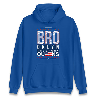 Brooklyn New York State Hoodie