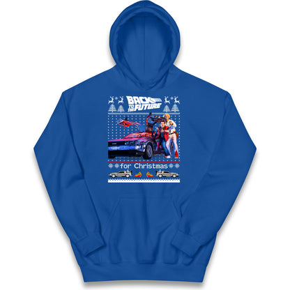 Back To The Future Christmas Kids Hoodie