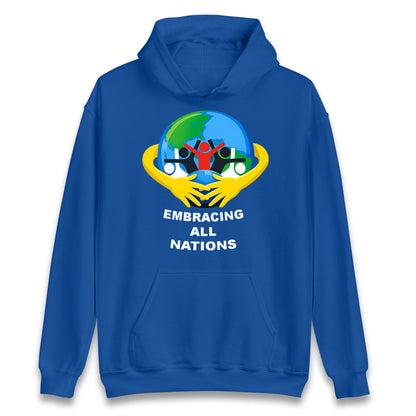 Embracing All Nations Hoodie 