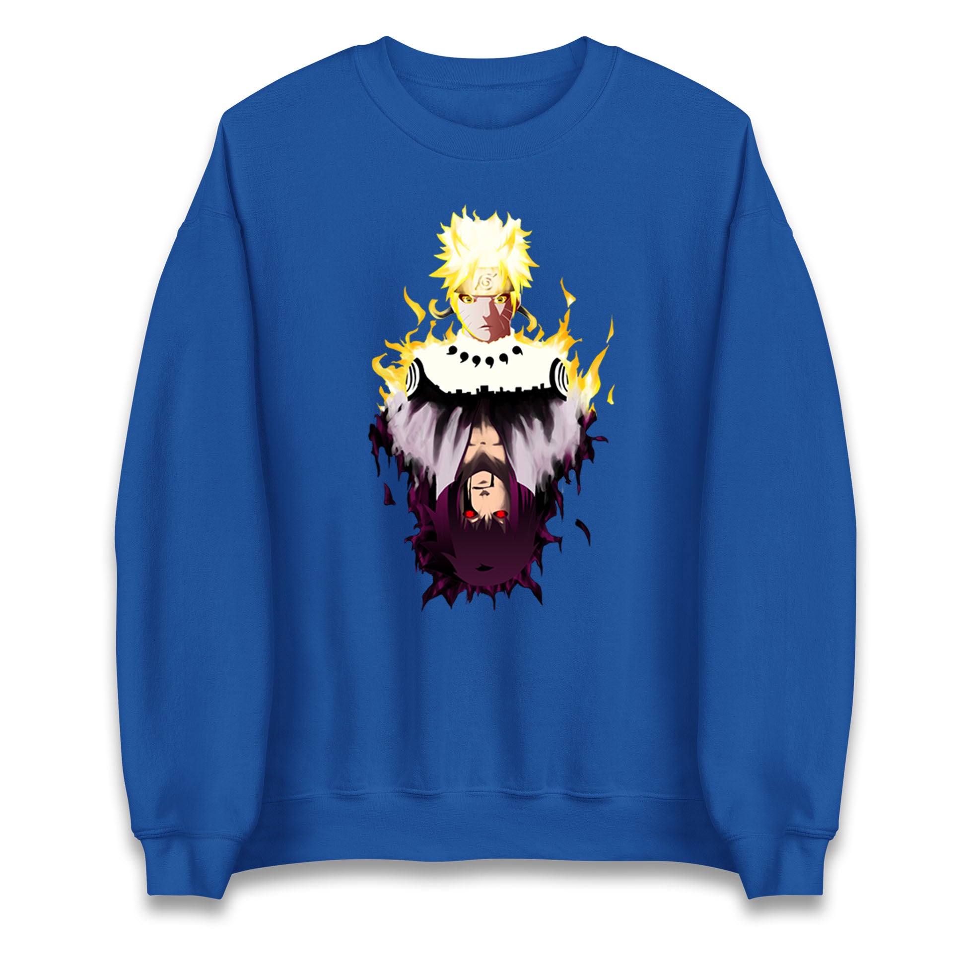 naruto uzumaki and sasuke uchiha sweatshirt