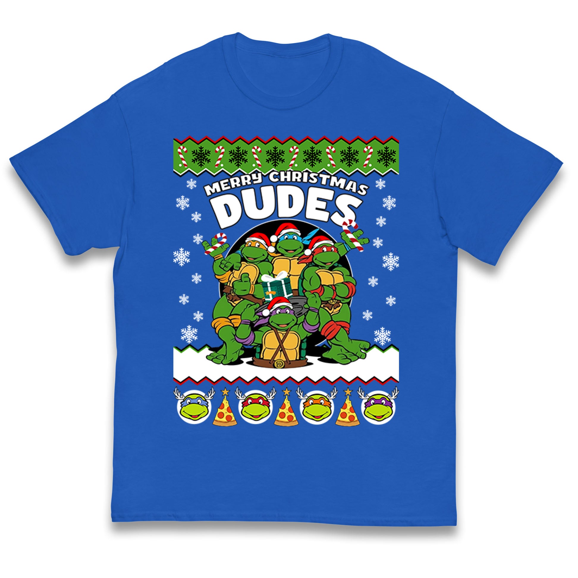 Ninja Turtles Christmas Kids T Shirt