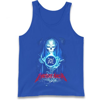 Metallica Skellington Sorcerer Tank Top