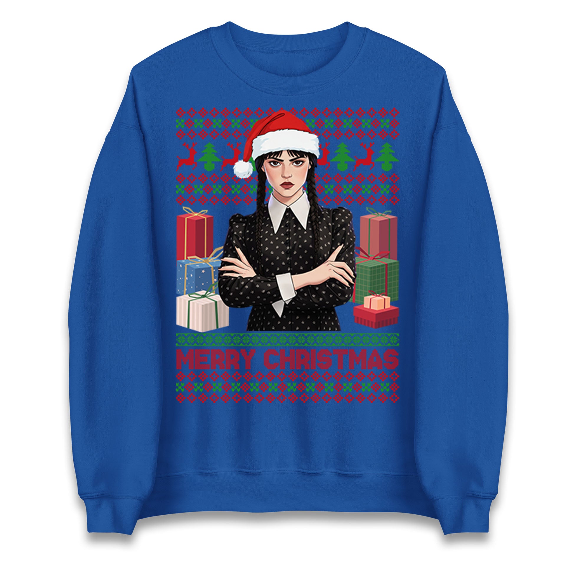 Wednesday Addams Christmas Jumper