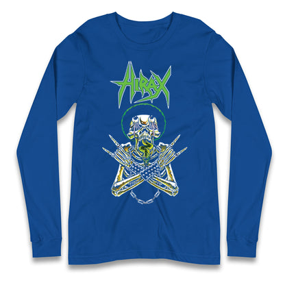 Hirax Rock Band Longsleeve T Shirt