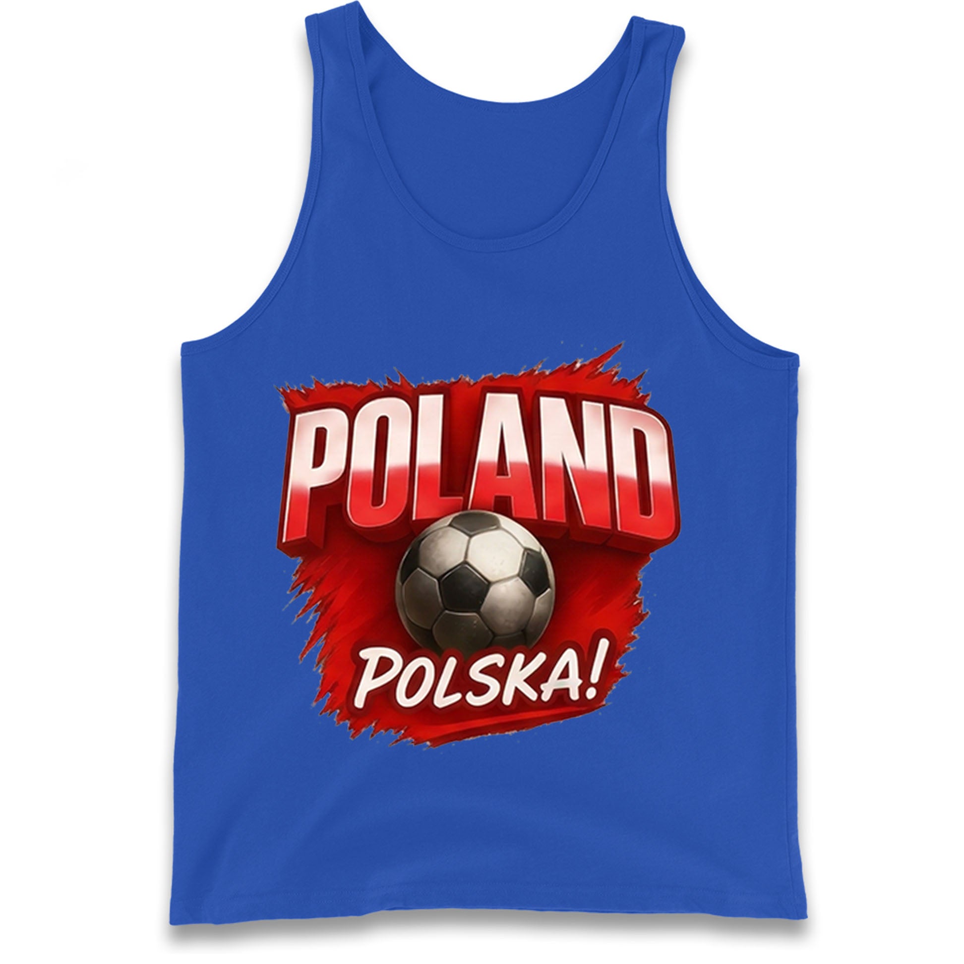 Poland Retro World Cup Tank Top