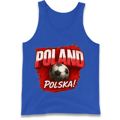 Poland Retro World Cup Tank Top