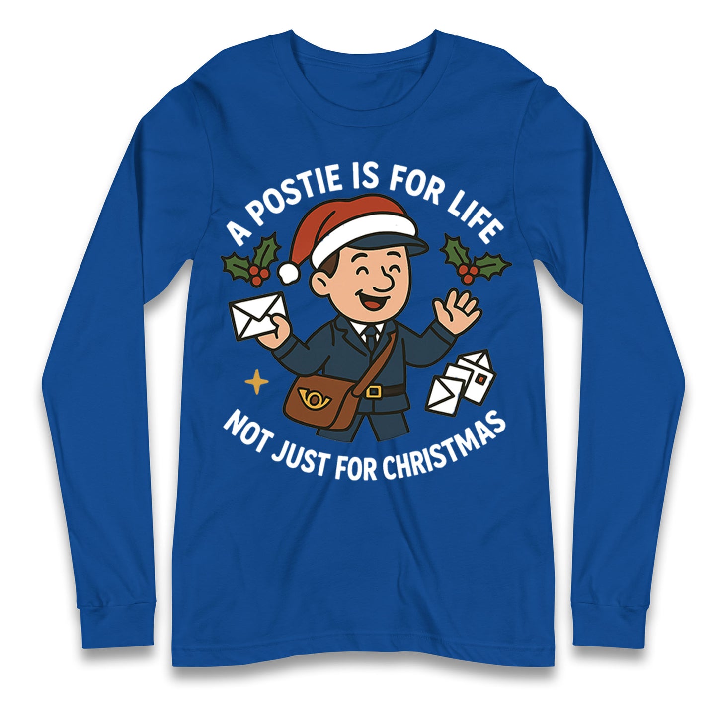Postie Christmas Longsleeve T Shirt