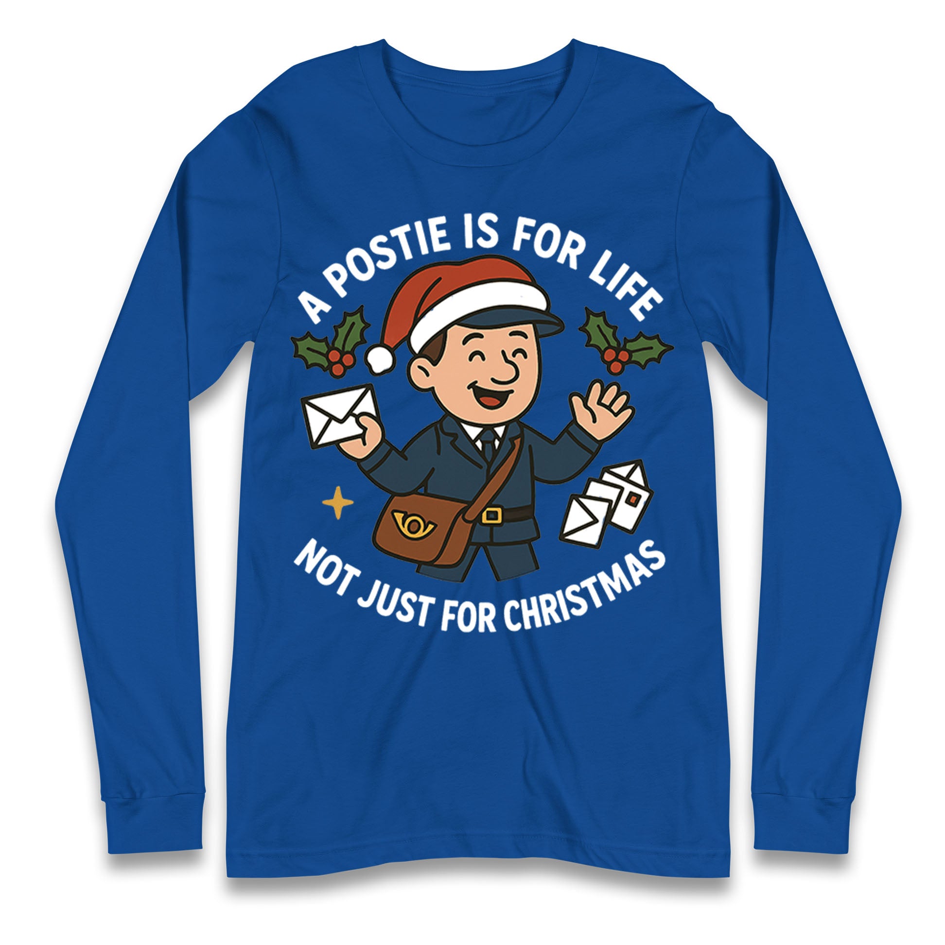 Postie Christmas Longsleeve T Shirt