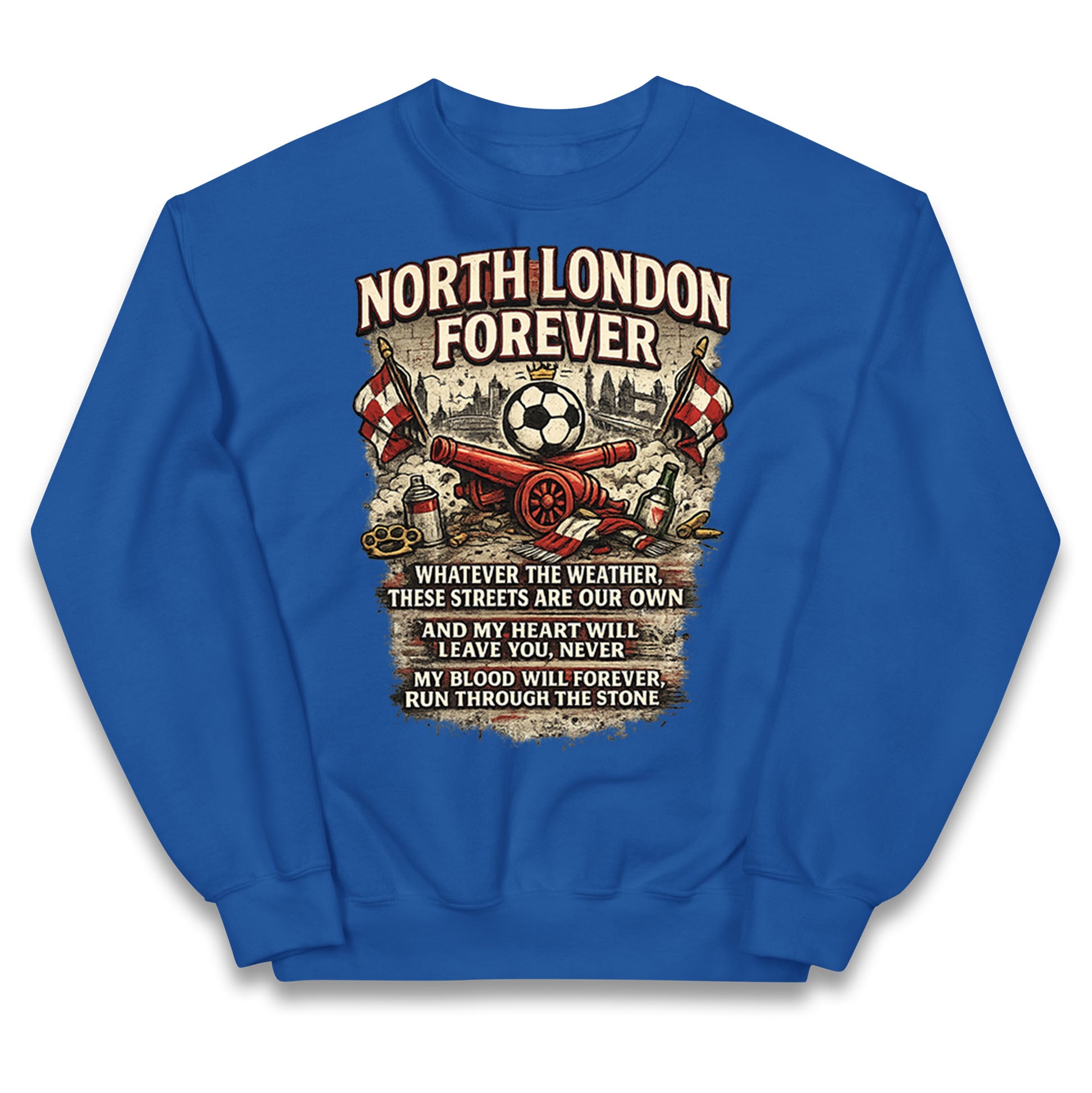 Arsenal North London Forever Kids Jumper