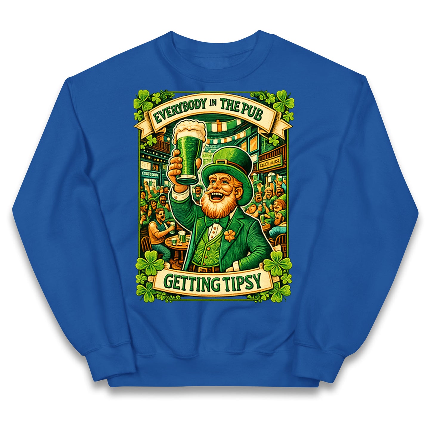 Everybody In The Pub Getting Tipsy Kids Jumper