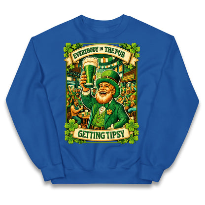 Everybody In The Pub Getting Tipsy Kids Jumper