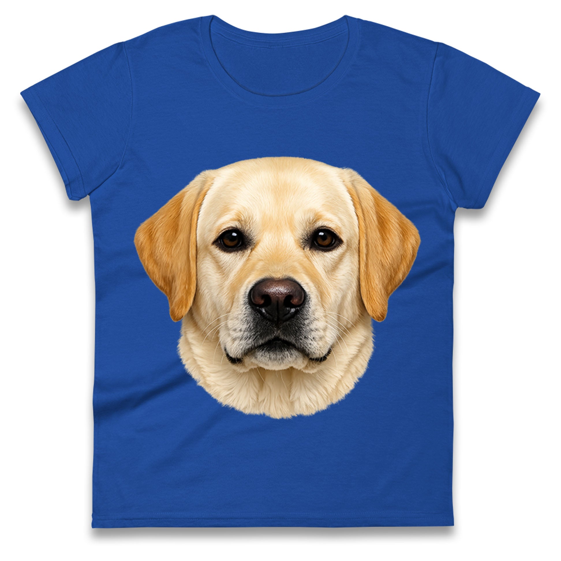 Labrador Dog Face Ladies T Shirt