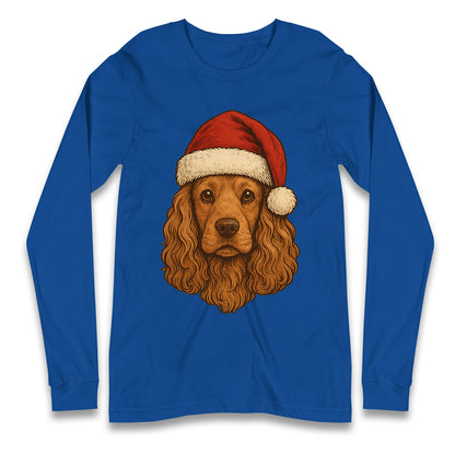 Cocker Spaniel Christmas Longsleeve T Shirt