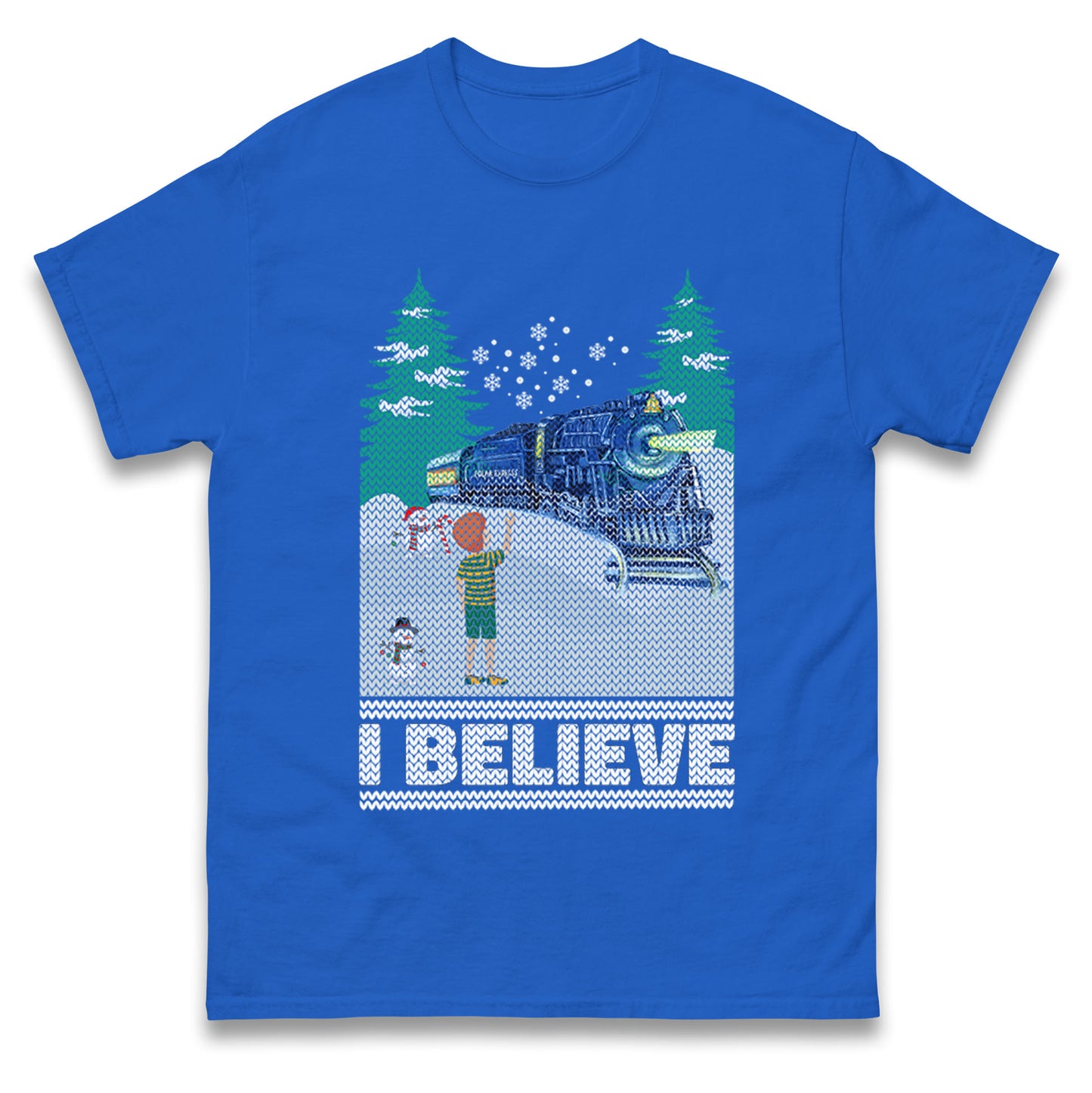 I Beleive Polar Express Christmas t shirts