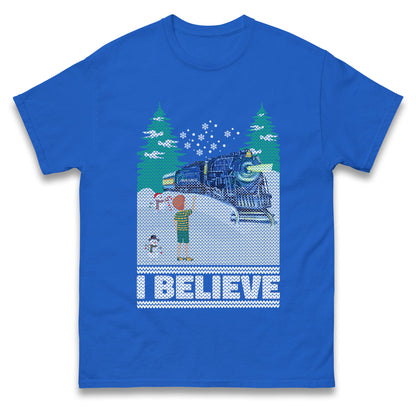 I Beleive Polar Express Christmas t shirts