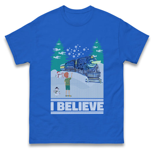 I Beleive Polar Express Christmas t shirts