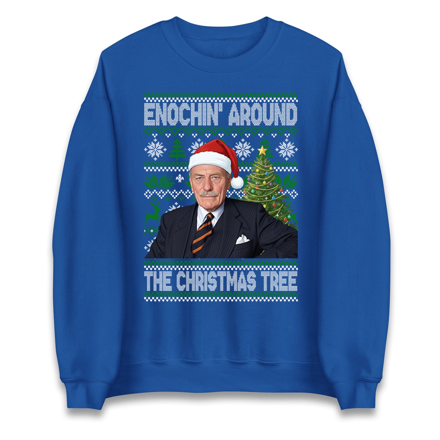 Enoch Powell Enochin Around the Christmas Tree Christmas Jumper