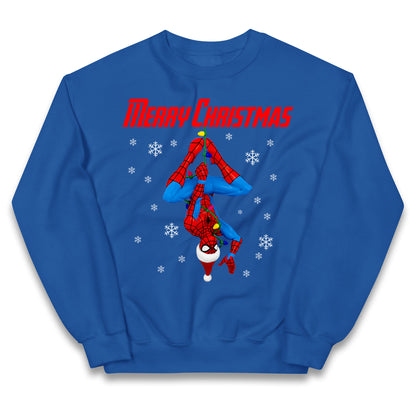 spider man christmas jumper