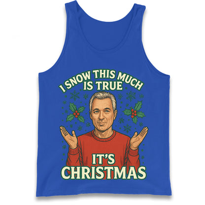 Martin Kemp Christmas Tank Top