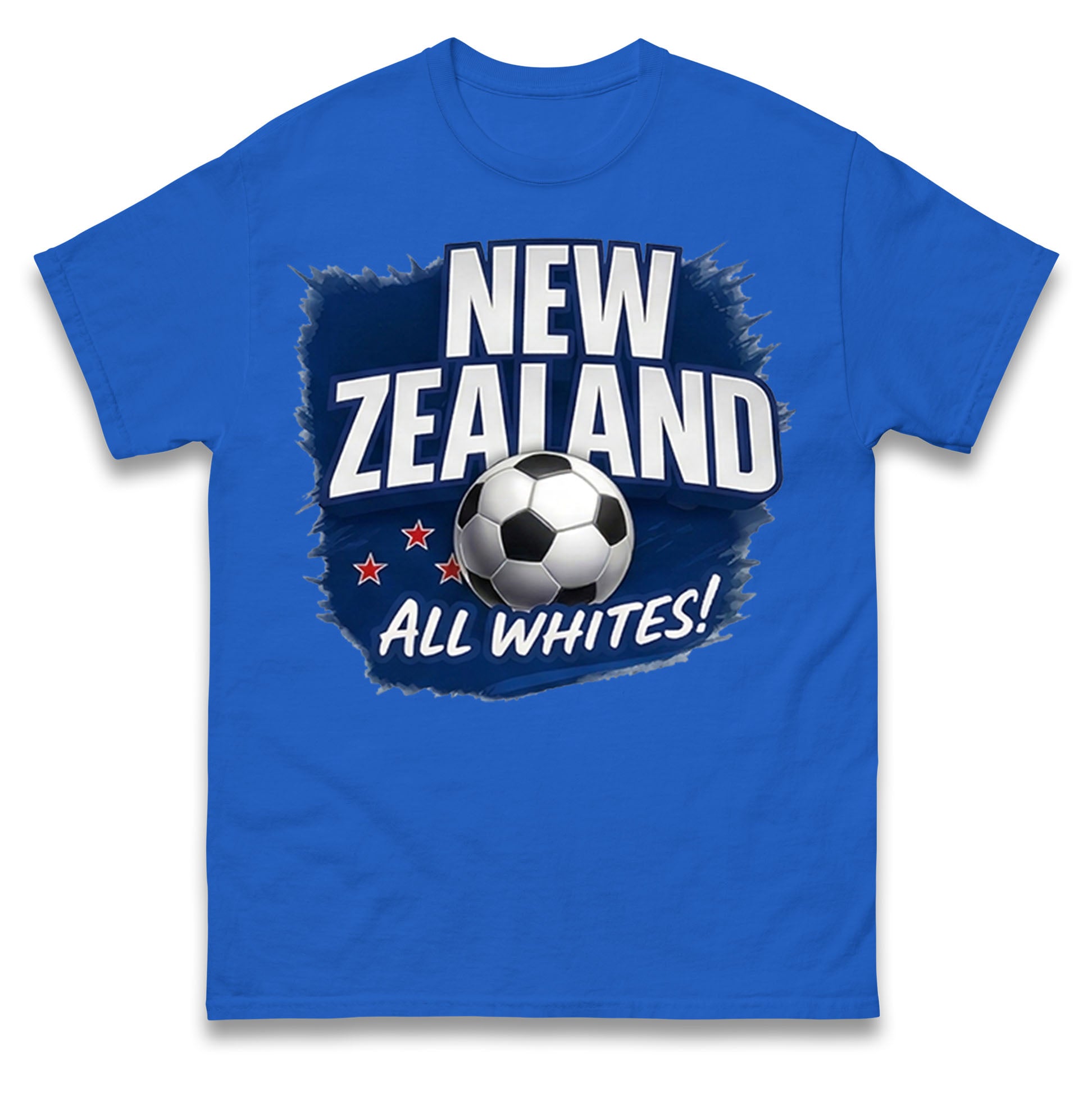 New Zealand Retro World Cup T Shirt 