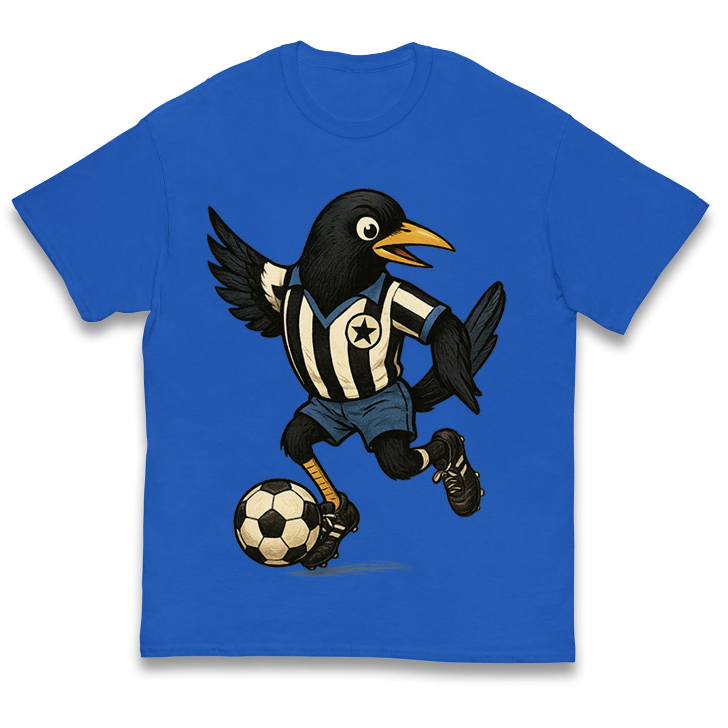 Retro Newcastle United Football Kids T Shirt