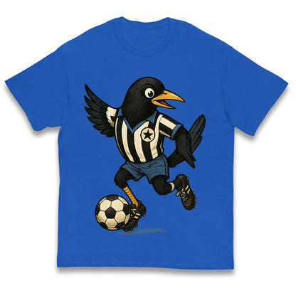 Retro Newcastle United Football Kids T Shirt