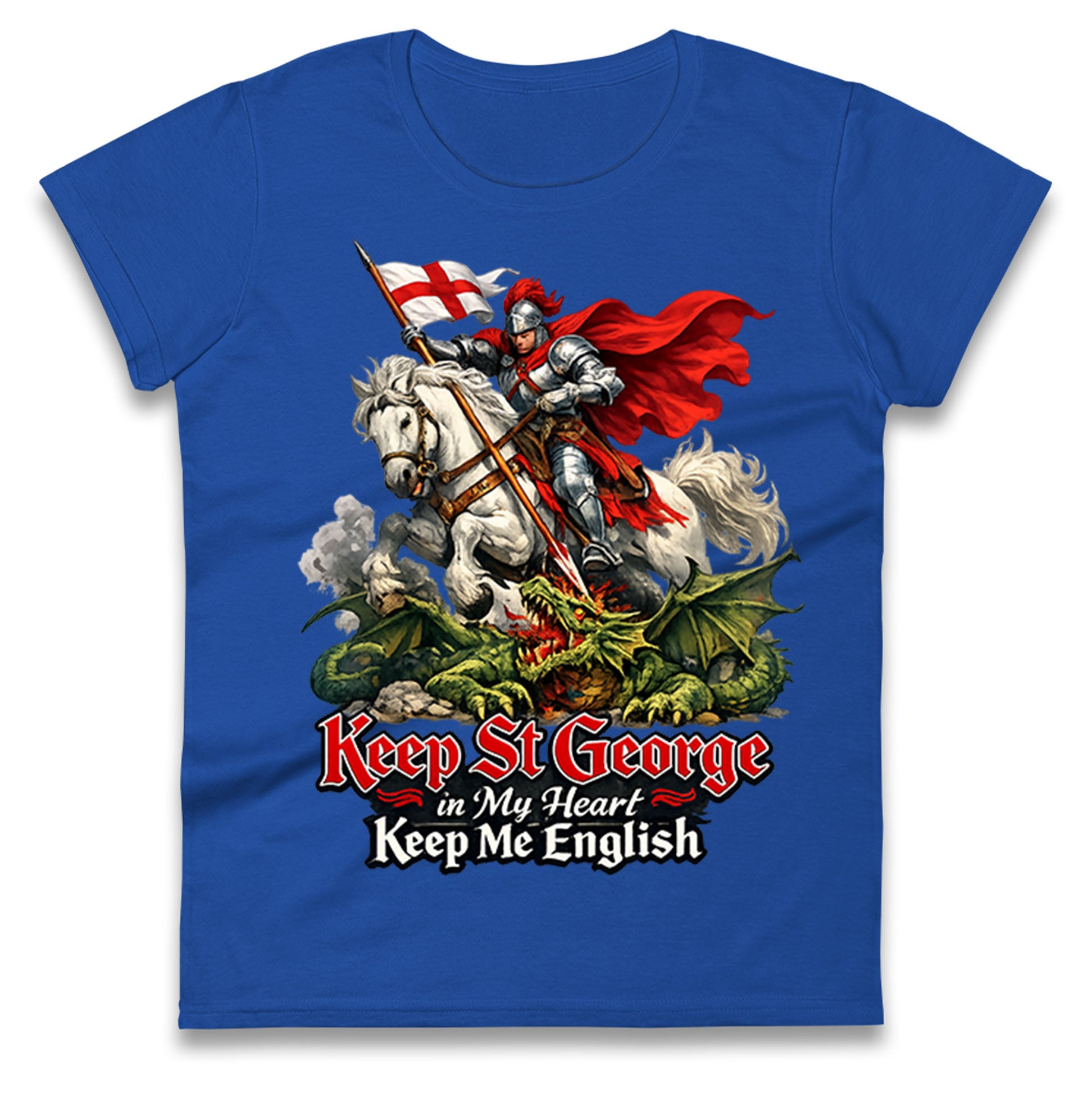 St Georges Day Ladies T Shirt