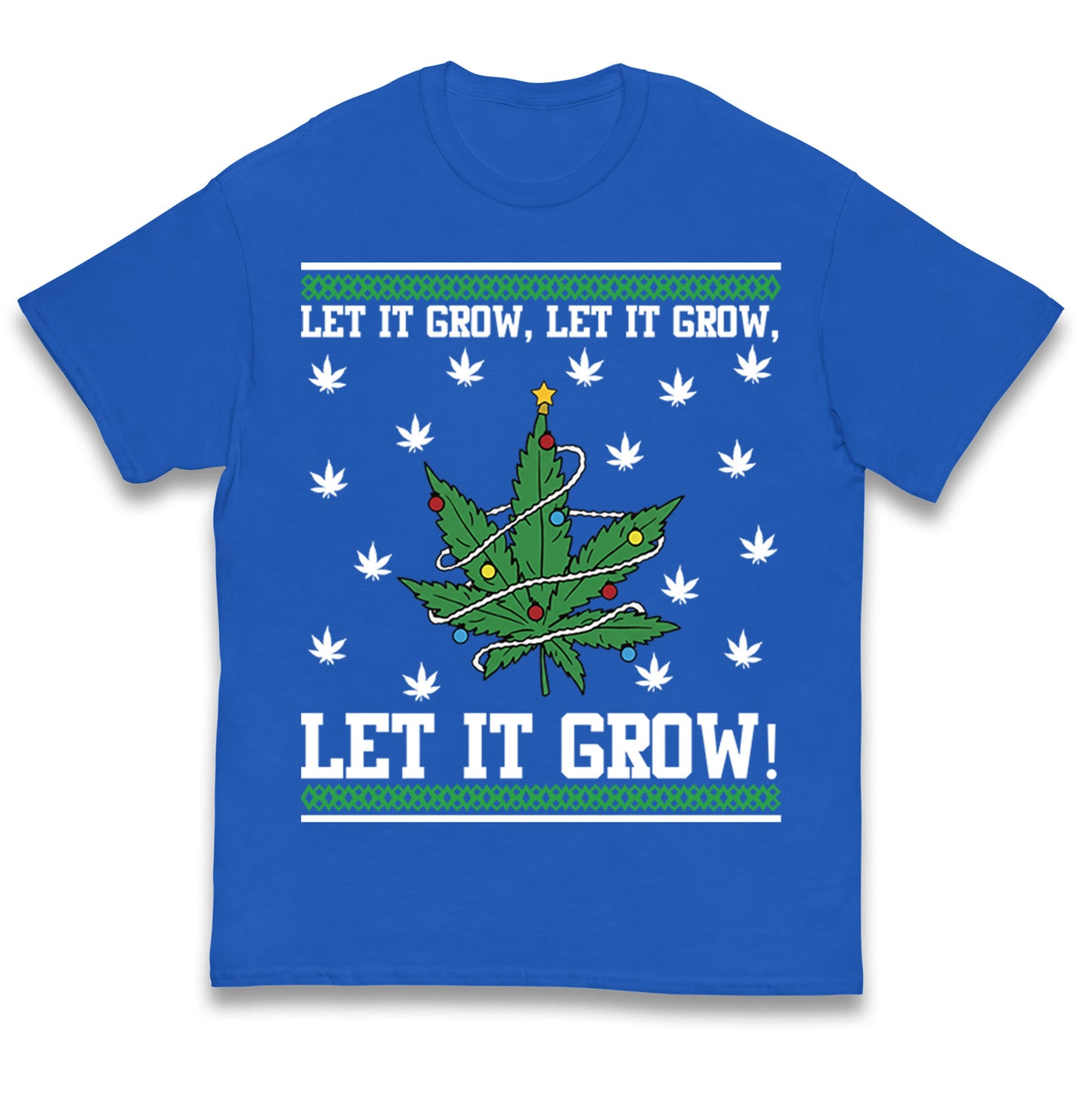 Cannabis Christmas Kids T Shirt