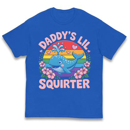 Daddys Lil Squirter Kids T Shirt
