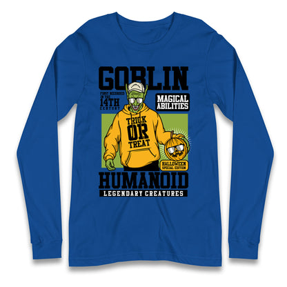 Goblin Trick Or Treat Long Sleeve Shirt