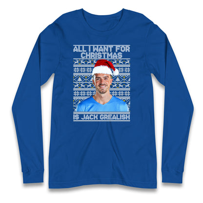 jack grealish christmas long sleeve t shirt