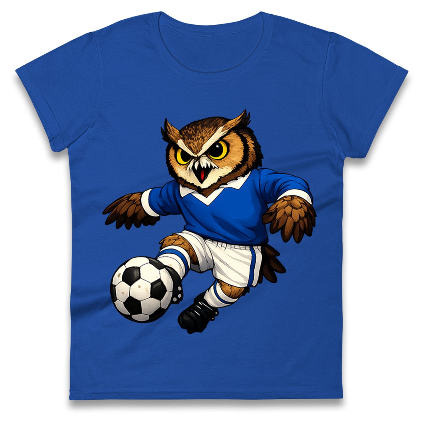 Retro Oldham Football Ladies T Shirt