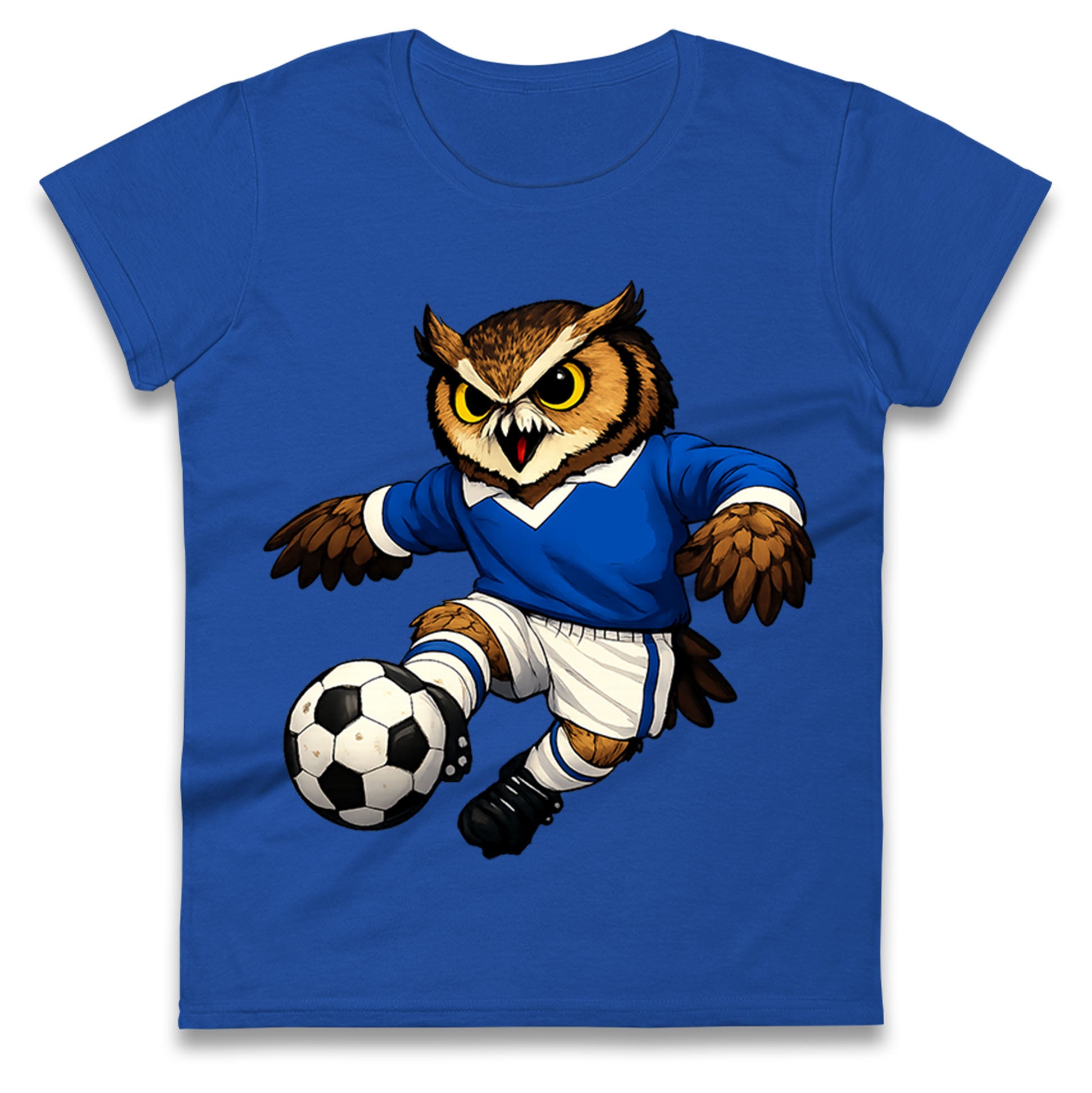 Retro Oldham Football Ladies T Shirt