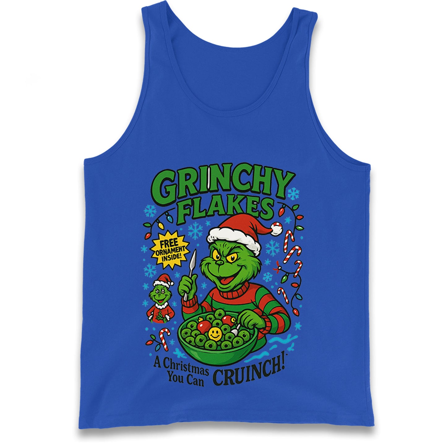 Grinch Christmas Tank Top