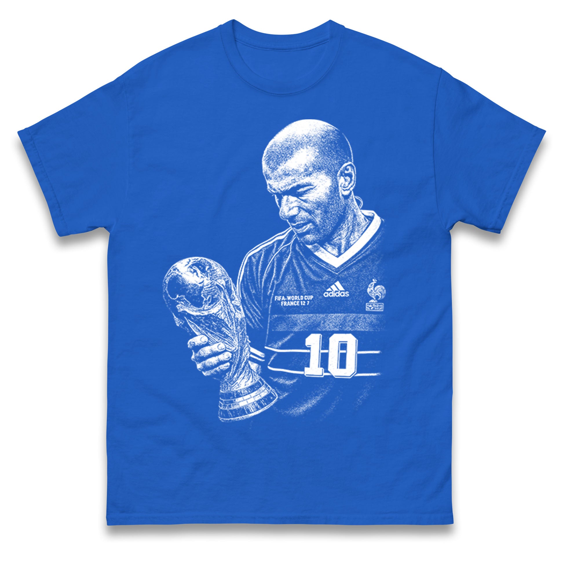 Zidane France Footballer T Shirt
