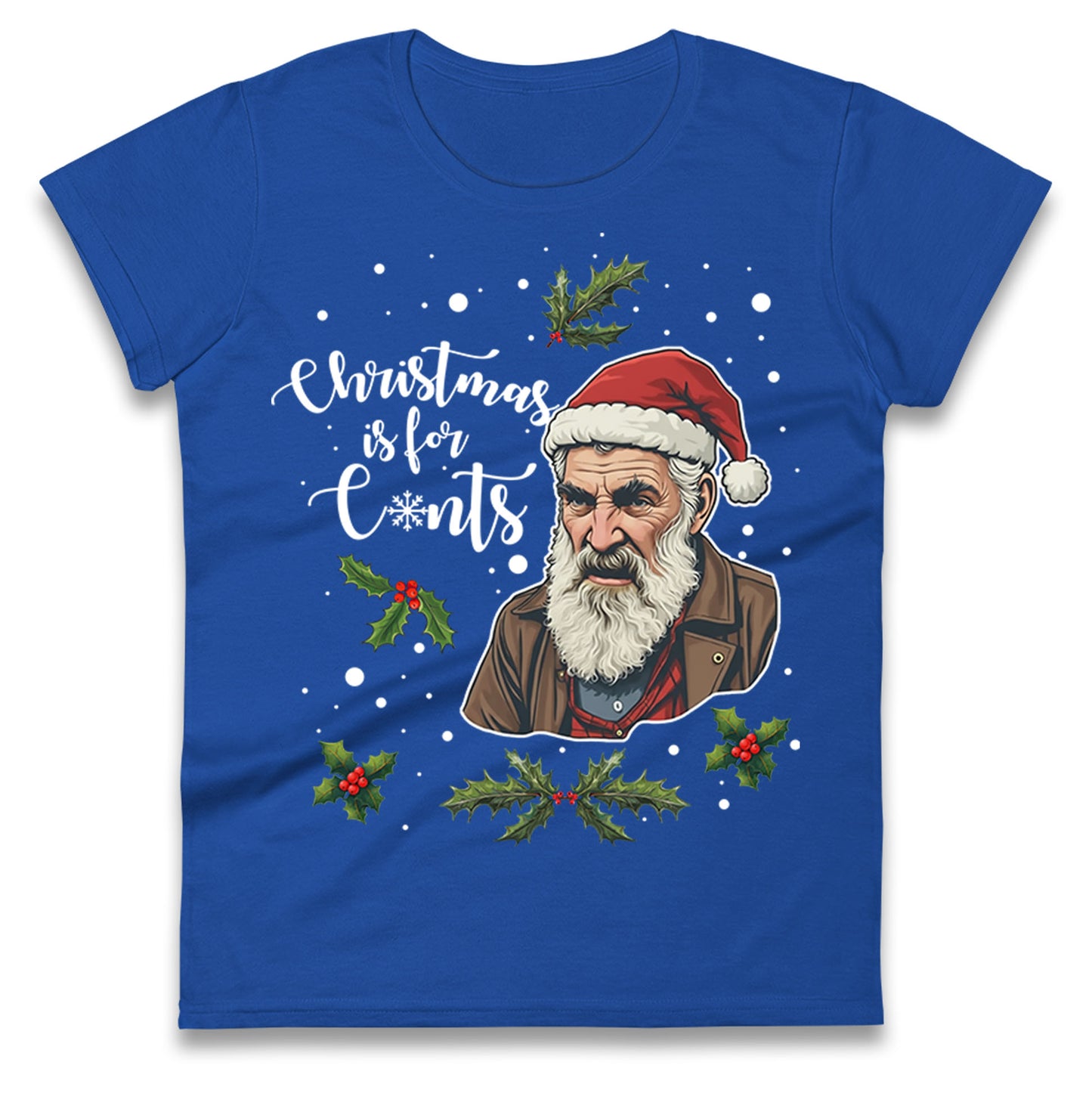 Jim Brassic Christmas Ladies T Shirt
