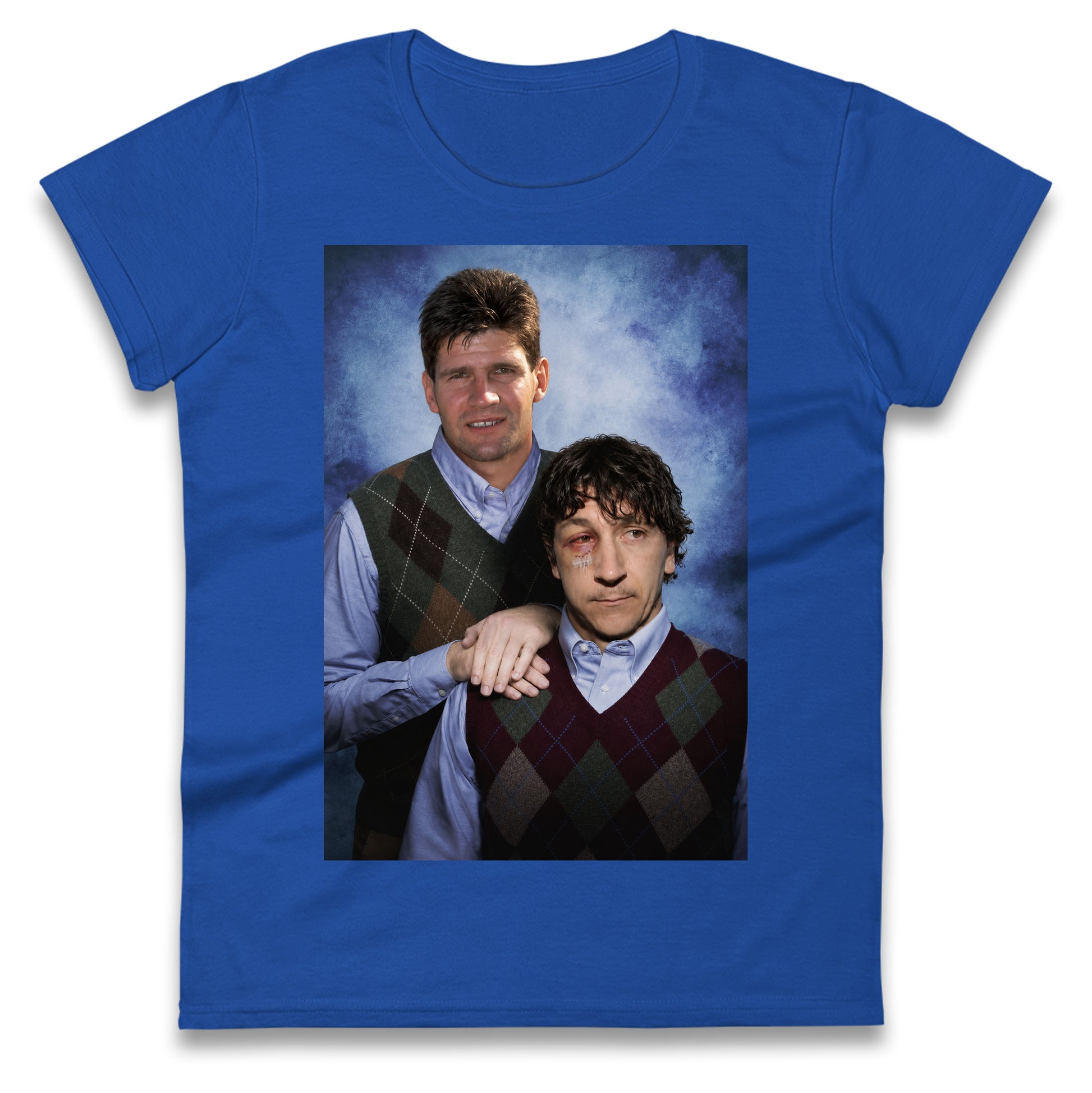 Brian Laws Ivano Bonetti Grimsby Town Step Brothers Ladies T Shirt