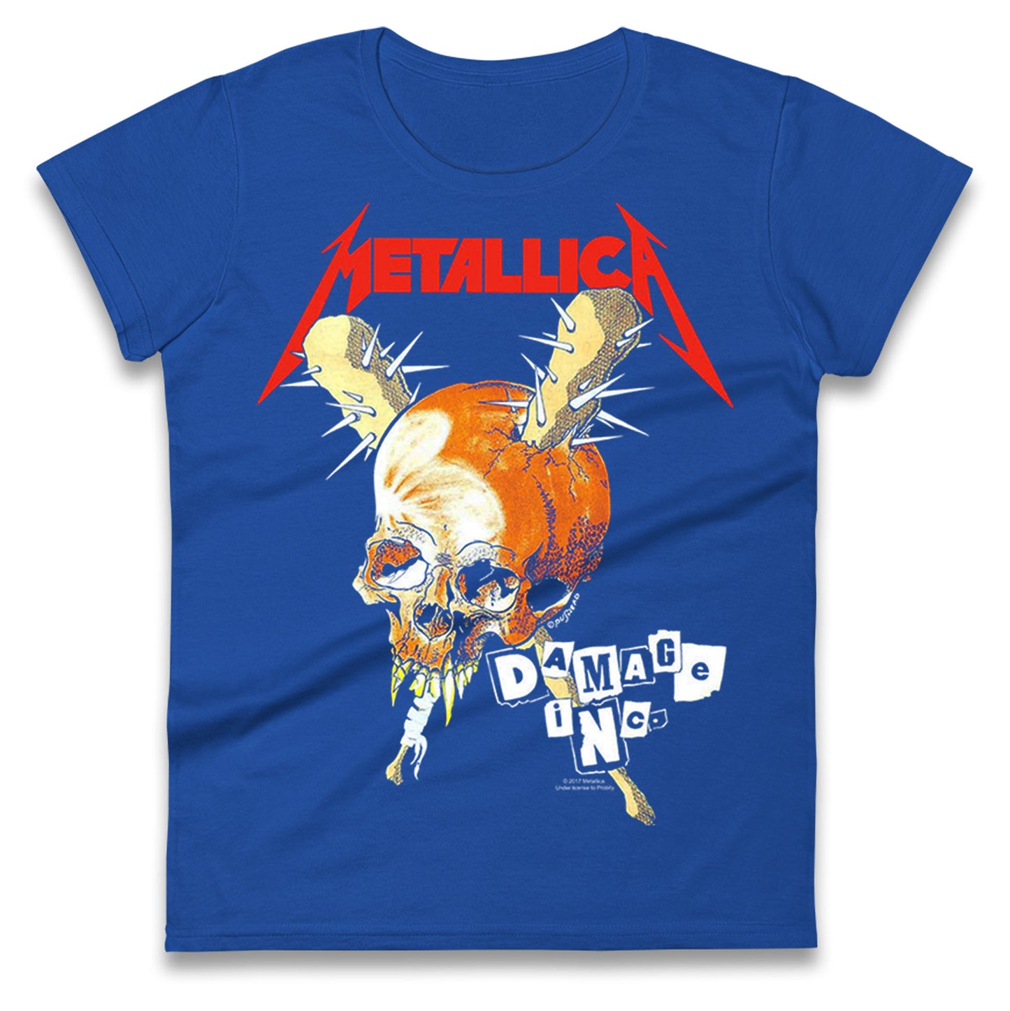 Metallica Damage Inc. Ladies T Shirt
