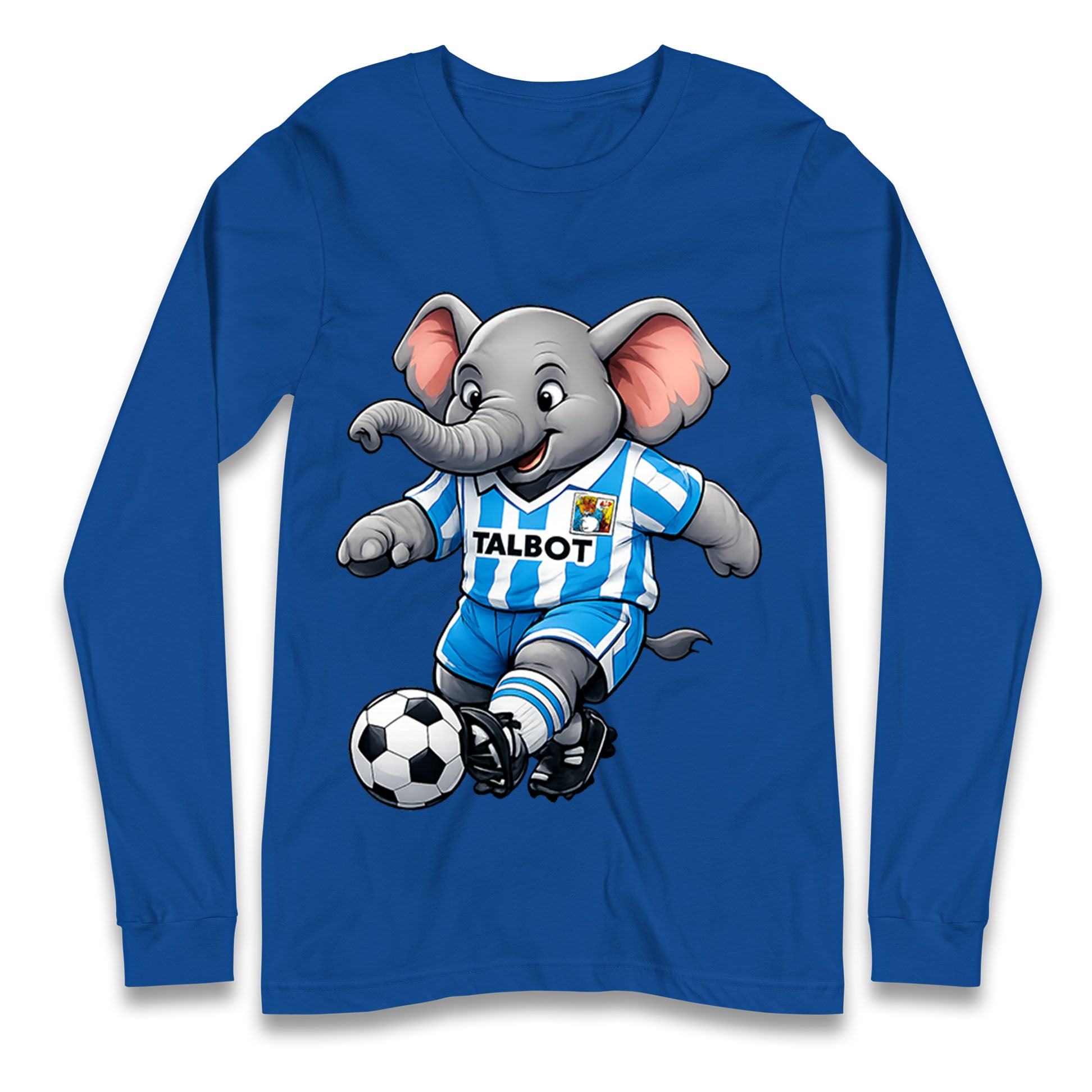Retro Coventry City Football Longsleeve T Shirt 