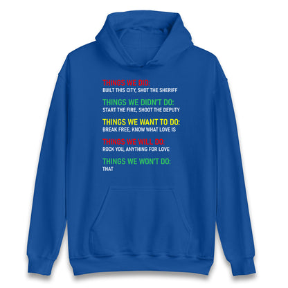 Bob Marley Music Hoodie